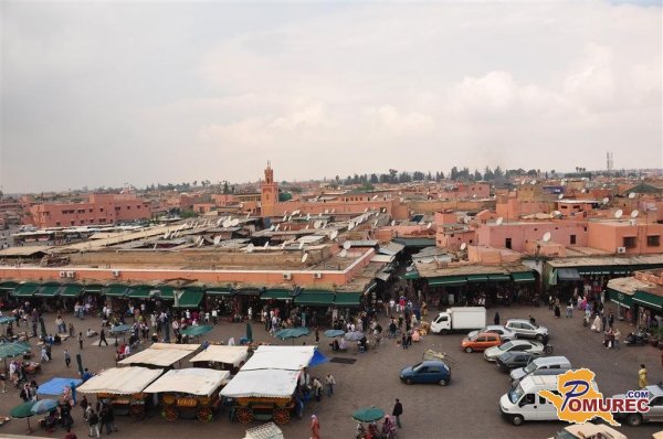 Marakeš - mistično rdeče mesto v Maroku